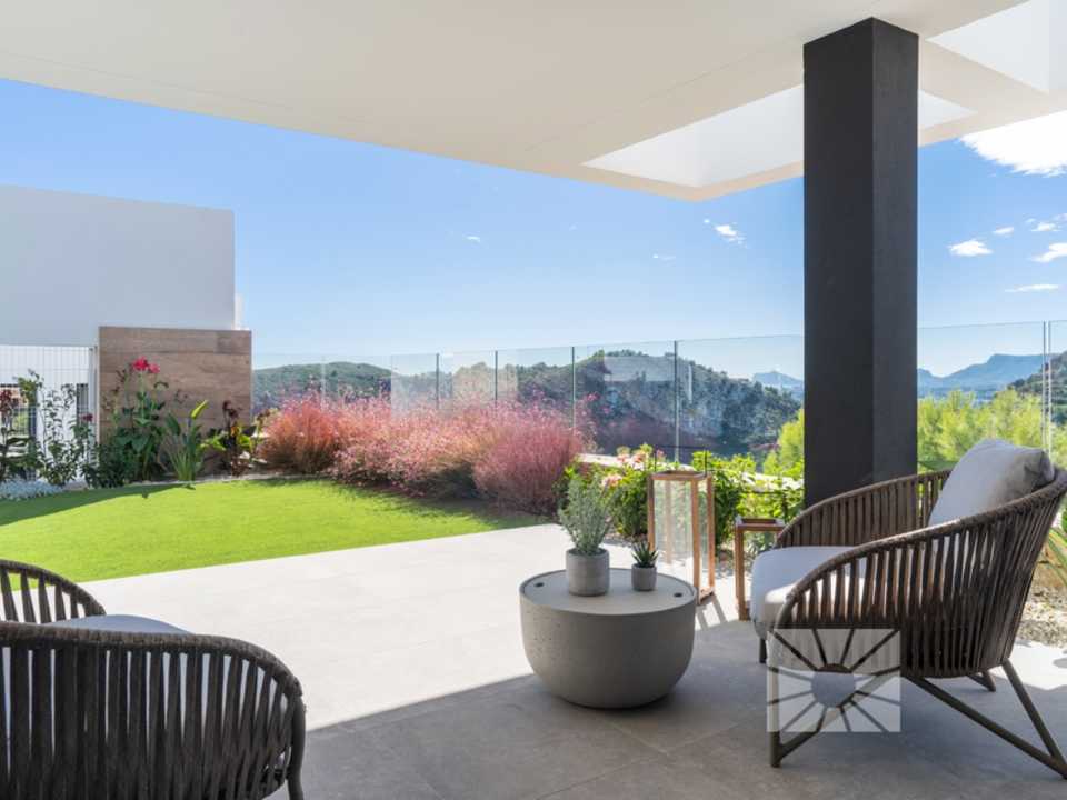 Montecala Gardens Cumbre del Sol verkoop moderne nieuwbouwappartementen in Benitachell ref: PH023